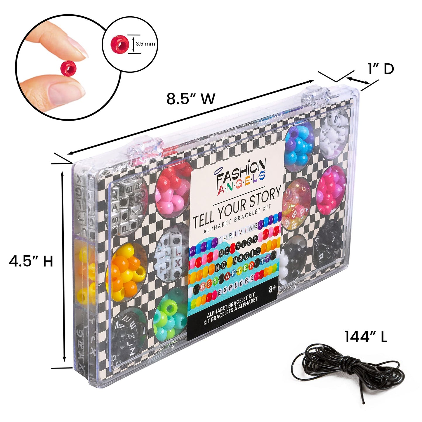 Fashion Angels Tell Your Story 500+ Alphabet Bead Set