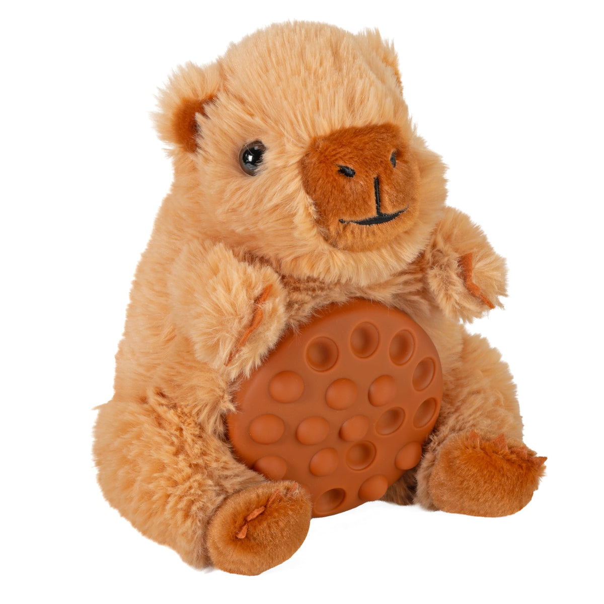 WILD REPUBLIC Poppykins Mini Capybara Stuffed Animal  7.5