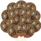 Gejoy 36 Pcs Cheetah Balloons Leopard Print Balloons 12 Inch Spots Latex Leopard Jungle Animal Decorations for Cheetah Zoo Theme