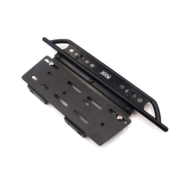 KYX Racing Metal Side Step Running Boards Foot-Plate w/Receiver Box for 313mm Wrangler Body (Aluminum)