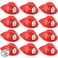 AnapoliZ Kids Firefighter Hat | 12 Pcs Plastic Fire Hats for Kids | Double Axe Fire Chief Theme Party | Fun, Safe, Soft Firefigh
