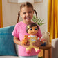 Cocomelon My Friend Nina Doll, Soft Plush Body - Music, Sounds, And Phrases In Spanish And English - Attached Bunny Plush Included - Toys For Preschoolers