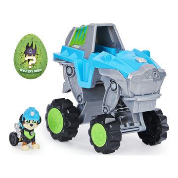 Paw Patrol Dino Rescue Rex Transforming Vehicle with Mystery Dinosaur Figure, One Size, Plastic, Model 778988320204