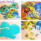 Puzzles For Kids Ages 4-6-8,120 Piece Jigsaw Puzzles Rabbit Shaped Learning Educational Toys Gifts For Boys Girl Age 4 5 6 8 Birthday Halloween Christmas Party Favors