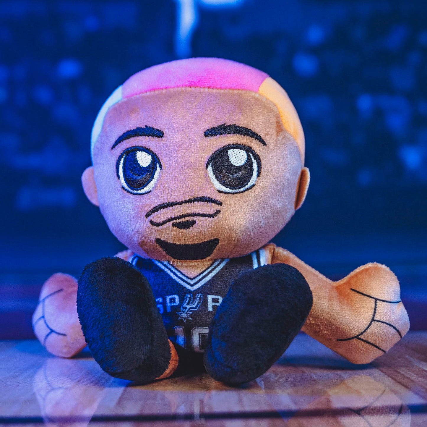 Bleacher Creatures San Antonio Spurs Jeremy Sochan 8'' Nba Kuricha Sitting Plush - Soft Chibi Inspired Nba Superstar