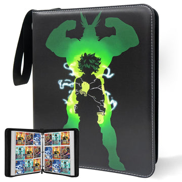 Anime Trading Card Binder  9 Pocket with 60 Sleeves up to 1080 Cards Waterproof Card Storage Book for Anime  Game and TCG Cards