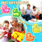 Meooeck 12 Pcs Duck Stress Relief Toys Stress Balls for mature-themed Mini Glitter Duck Squeeze Fun Fidget Toys Animal Balls Cute for Birthday Party Office Christmas Stocking Stuffer Gift ADHD Autism Anxiety