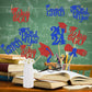 24Pcs Graduation Centerpieces For Tables 2025 Graduation Centerpiece Sticks Class Of 2025 Centerpiece Sticks For Graduation Table Decorations Graduation Decorations 2025 (Red Blue)