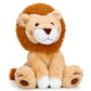 Ikasa Lion Stuffed Animals Plush Toys,10'' Cute Plushie Soft Cuddly Toy, Gifts For Family Kids Girls Boys