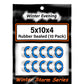 Winter Evening - 5x10x4mm MR105-2RS-BU (10 Bearings)