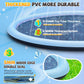 Splash Pad Sprinkler for Kids, 127'' Extra Large Non-Slip Baby Play Mat - 2 Colors, Dog Pool Toys, Toddler Outdoor Toys for Ages