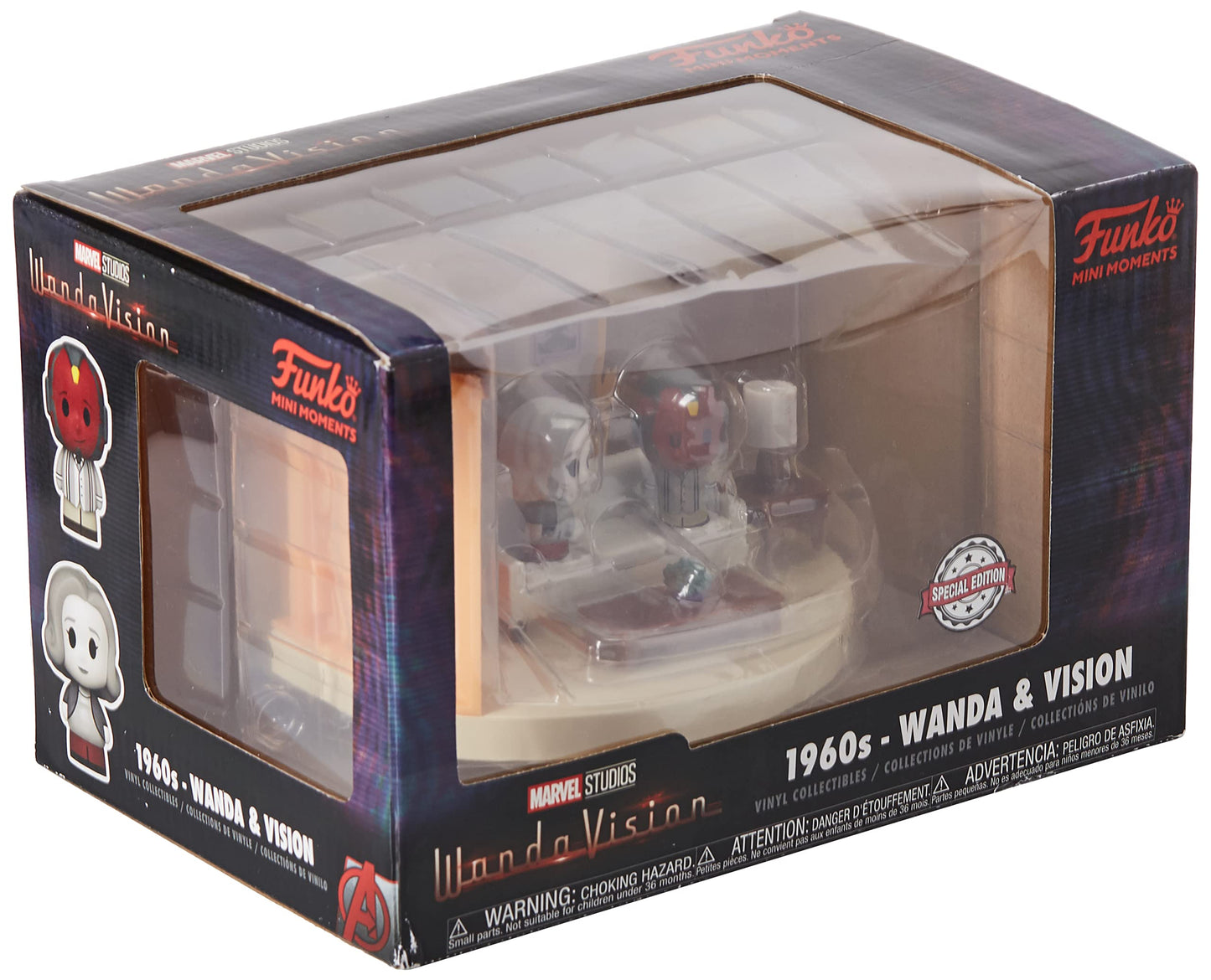 Funko Mini Moments: Marvel: Wanda Vision - Lr 60’S - Collectable Vinyl Figure - Gift Idea - Official Merchandise - Toys For Kids & Adults - Tv Fans - Model Figure For Collectors And Display