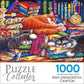 RoseArt 1000 Piece Jigsaw Puzzle - The Old Book Shops Cats - Multi-colored - Model 1600ZZCL - Perfect for Adults