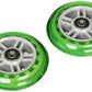 Razor Scooter Replacement Wheels Set With Bearings - Green