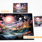 Prime Time Puzzles 1000 Piece Jigsaw Puzzle For Adults - Colorful Magic River Mansion - Challenging Puzzle Perfect For Game Nigh