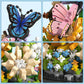 HIGH GODO Flower Bouquet Building Set, 530 PCS Micro Bricks, Colorful Bonsai Tree Kit, Perfect Birthday Gift for Women 12+