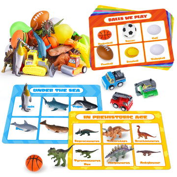 Minetom Sorting Toys For Toddlers, Montessori Toys For Kids Educational Sensory Toy Preschool Learning Activities Playset, Fine