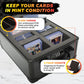 Panopply Graded Card Case BGS PSA Graded Card Storage Box Sports Card Case Psa Card Case Graded Sports Card Storage Box Psa Slab Case Psa Card Holder Card Cases for Sports Cards (2 ROW)