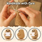Got you a little something Mom - Handmade Crochet Potato with 30 Affirmation Cards, Small, Cotton, "Mom's Tiny Potato"