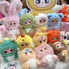 Baby Three Series Chinese Zodiac Plush Doll Blind Box, Doll Model Ornament Mystery Box, 12 Styles Plush Dolls Kids Girl Xmas Gif