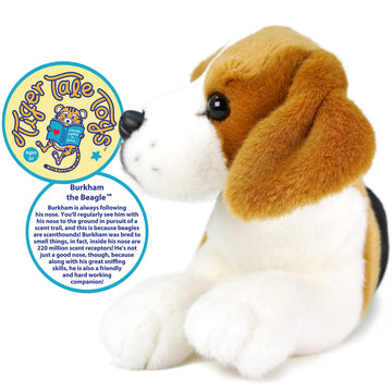 Tigerhart Burkham The Beagle - 14 Inch Stuffed Animal Plush