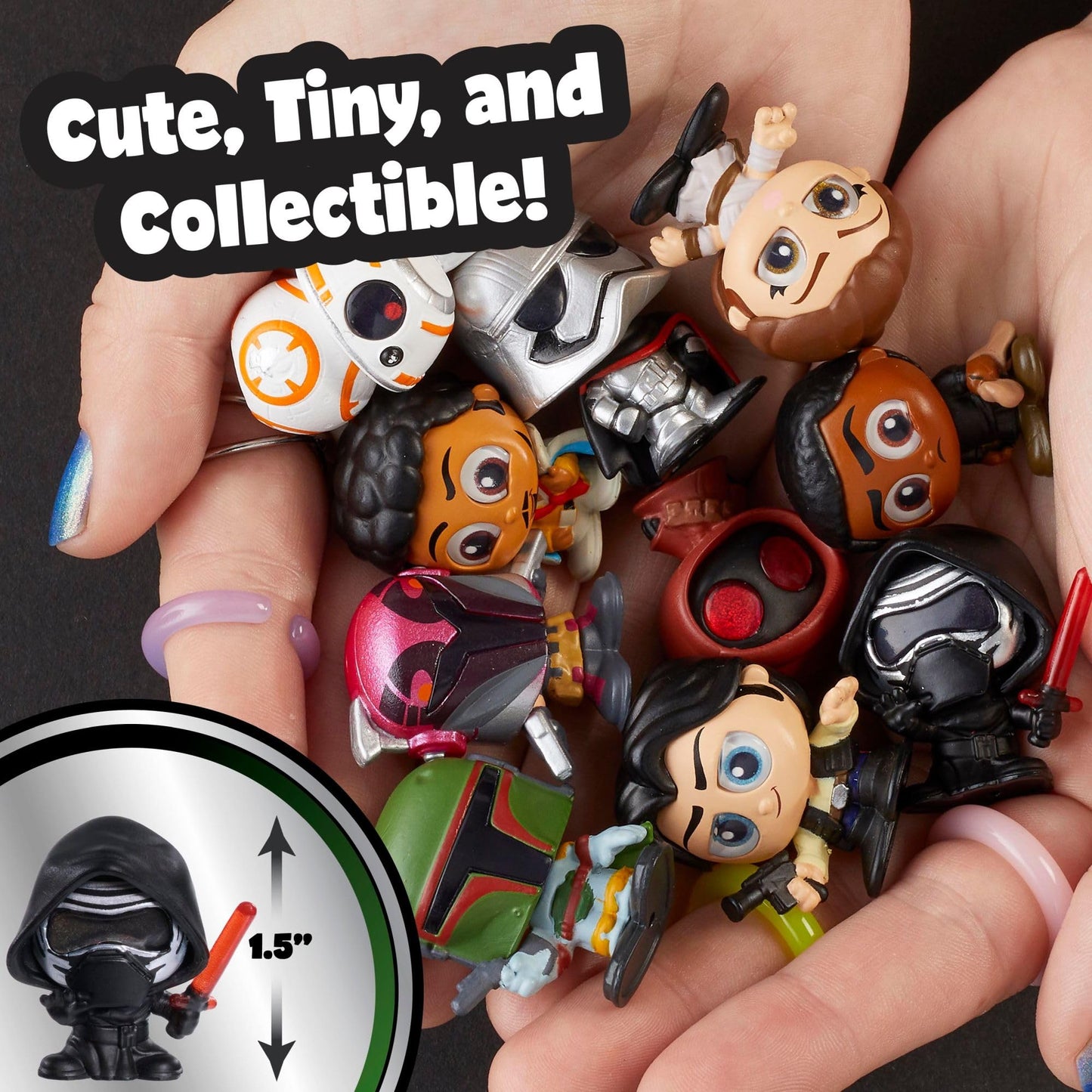 Just Play Star Wars Doorables Galactic Cruisers Series 2, Collectible Figures and Vehicles, Kids Toys for Ages 5 Up