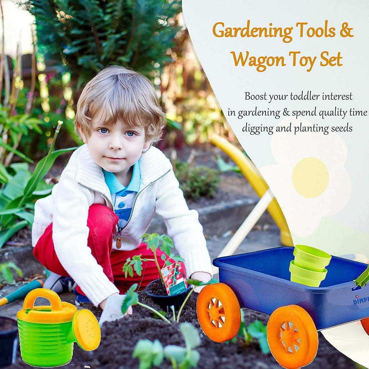 Little Green Thumbs Tool Cart