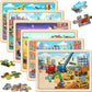 Puzzles for Kids Ages 35, Wooden Jigsaw Puzzles 24 Pieces 6 Pack