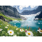 500 Piece Puzzle for mature-themeds - Ice Flower Jigsaw Puzzle - Youths & mature-themeds Favorite Nature Puzzle - Birthday & Holiday Party Gift for Family & Kids - Funny and Relaxing - 20.5 x 15 in