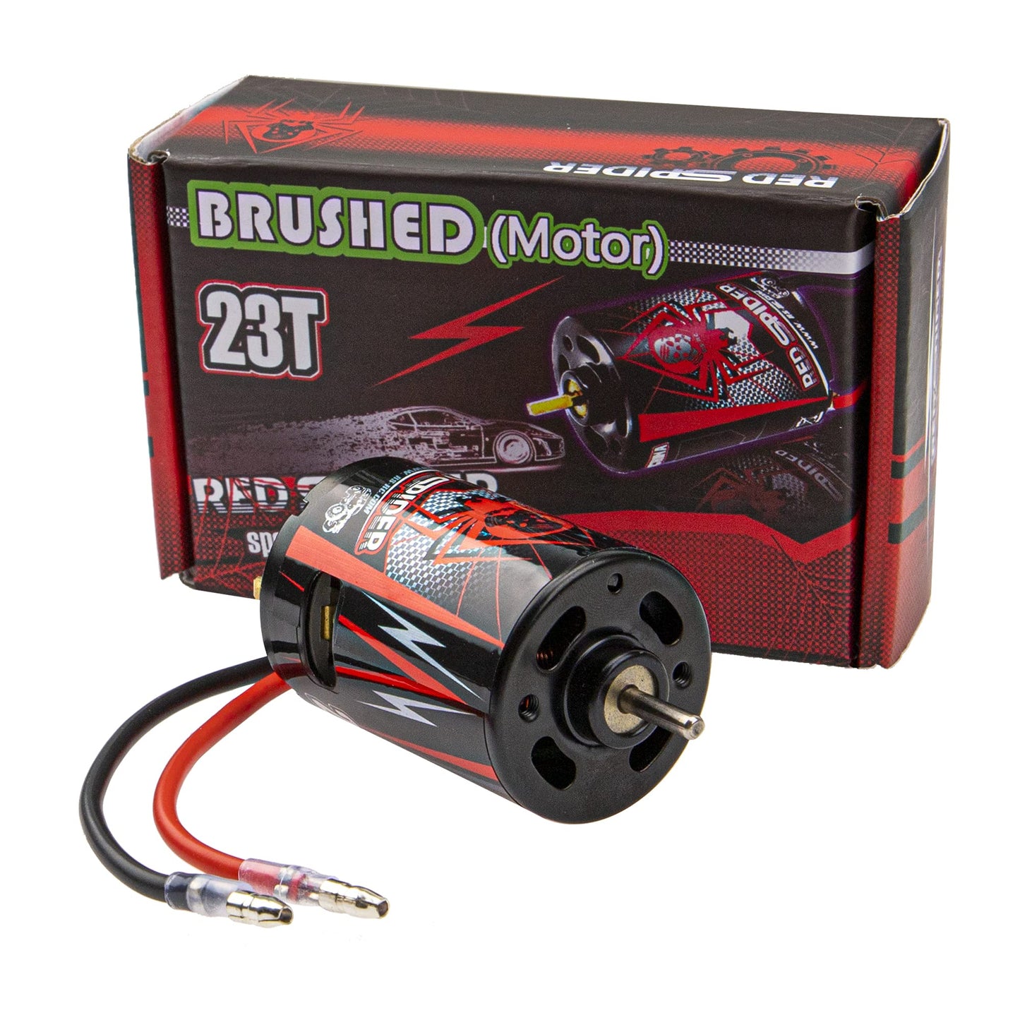 Vgoohobby RC Motor 23T 540 Brushed Motor Shaft 3.175mm Compatible with Axial SCX10 AXI03007 90046 Traxxas TRX4 D90 MST Tamiya CC