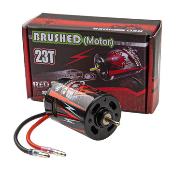 Vgoohobby RC Motor 23T 540 Brushed Motor Shaft 3.175mm Compatible with Axial SCX10 AXI03007 90046 Traxxas TRX4 D90 MST Tamiya CC