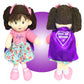 Broken Arms Gifts - Handmade Doll With A Cast - Personalized Superhero 14'' Rag Doll - Special Keepsake - Gift Wrapped And Ready