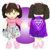 Broken Arms Gifts - Handmade Doll With A Cast - Personalized Superhero 14'' Rag Doll - Special Keepsake - Gift Wrapped And Ready