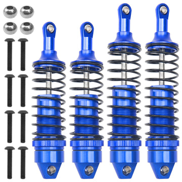 Vgoohobby Full Metal Front & Rear Shock Absorber Replacement Dampers Compatible with Traxxas Slash 4x4 Rustler 4X4 Stampede 4X4