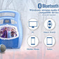 Frozen 2 Bluetooth Portable Mp3 Karaoke Machine Player With Light Show Store Hours Of Music With Built In Memory Sing Along Using The Real Working Microphone Usb Port To Expand Your Content