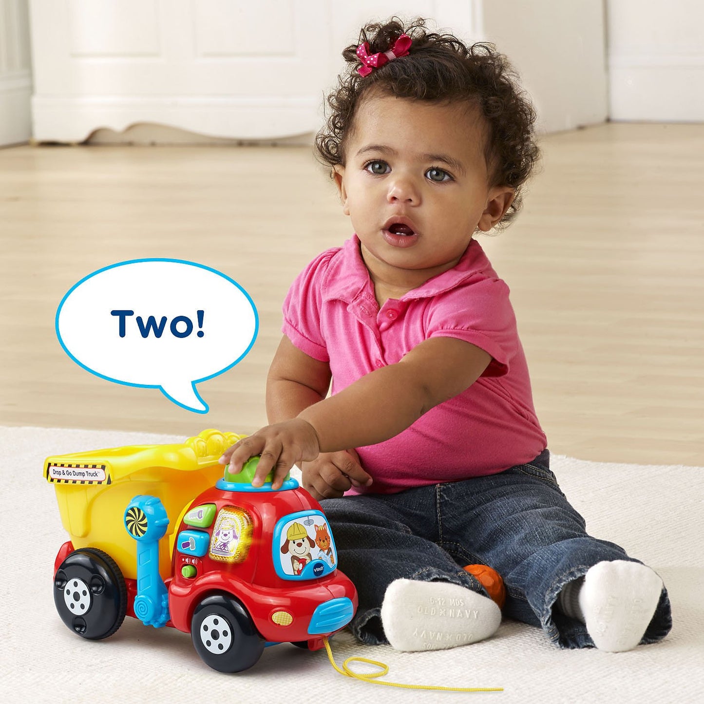 Vtech Drop And Go Dump Truck, Yellow
