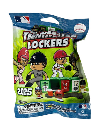 Teenymates Party Animal Figures, Team Colors, One Size MLB 2025 Locker Room Pack
