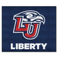 FANMATS 2741 Liberty Flames Tailgater Rug - 5ft. x 6ft. Sports Fan Area Rug, Home Decor Rug and Tailgating Mat