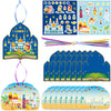 Eid Mubarak Craft Kits Kids Mosque Scene Stickers Muslim Eid Ramadan Sticker Bulk Gift Hanging Ornament Decoration for Al Fitr P