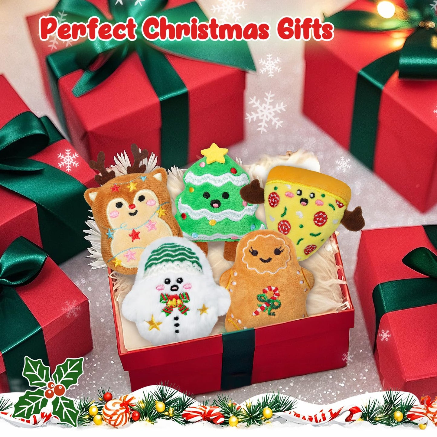 Emotional Plush Advent Calendar 2025 for Kids or Teens  with 25 PCS Mini Collectible Plushies  Stocking Stuffers  Unique Christmas Gift for for Kids  Teens & mature-themeds  Cute Plush Pals for Christmas Countdown