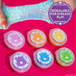 Care Bears Ultimate Slime Mix-Ins, 6-Pack Scented Slimes, Includes Cloud & Glitter Slime, Party Favors For Kids 8-12