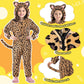 Joycover Cat Costume For Girls, Onesie Leopard Costume Girls, Leopard Cat Costume For Kids Dress Up, Role Play Halloween Costume