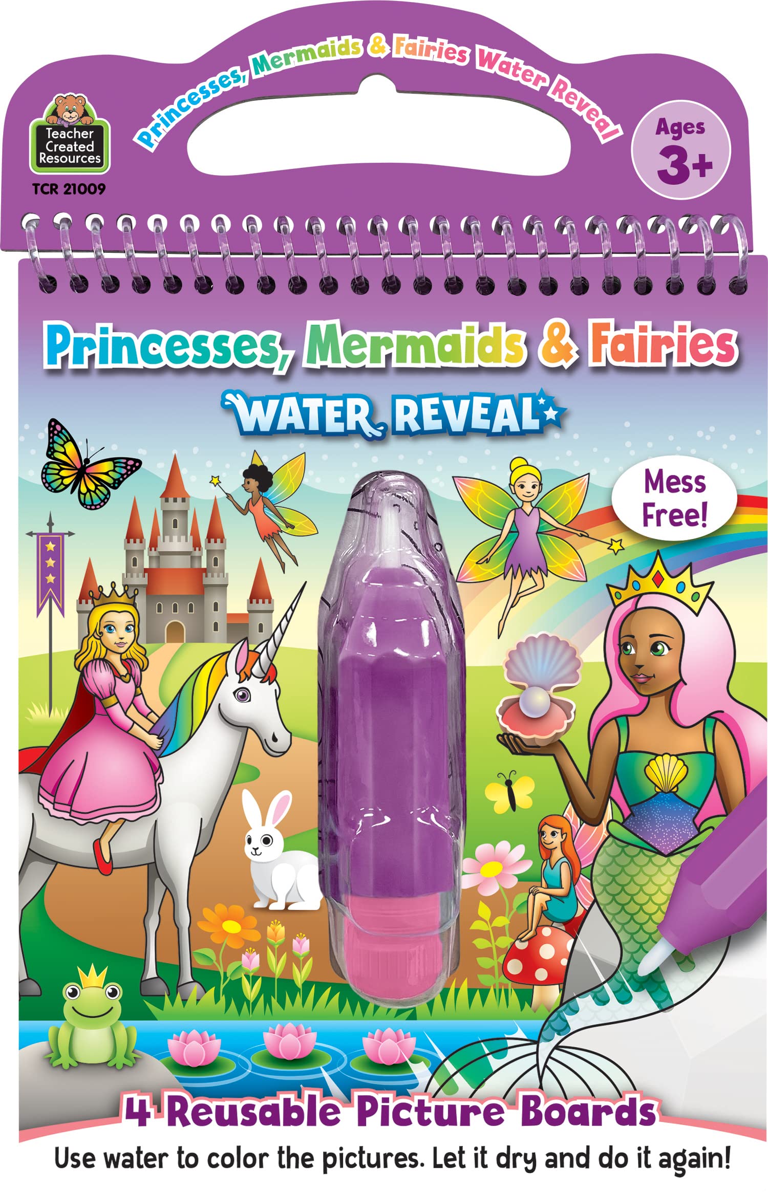 Princesses, Mermaids & Fairies Water Reveal