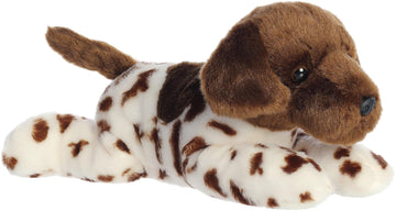 Aurora® Adorable Flopsie™ Gio German Shorthair™ Stuffed Animal - Playful Ease - Timeless Companions - Brown 12 Inches