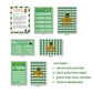 BEUFSE St' Patricks Day Friendly Feud Game Set, St' Patricks Day Party Game Supplies, St' Patricks Day Games for Adults, Feud Qu