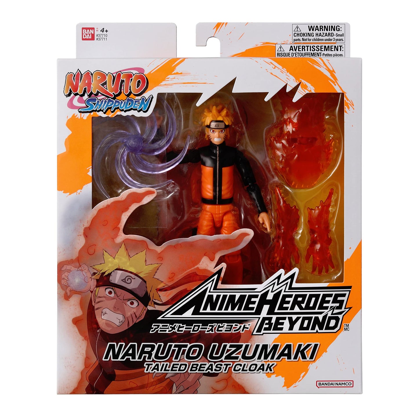 ANIME HEROES Naruto Shippuden Action Figure, PVC, Naruto Uzumaki, Model 37711