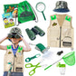 Essenson Outdoor Explorer Kit & Bug Catcher Kit With Vest, Outdoor Toy Gift For 3 4 5 6 7 8+ Year Old Boys Girls Kids Binoculars, Magnifying Glass, Butterfly Net, Camping, Adventure