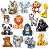 Rufastories Forest Animal Fridge Magnets For Kids - 14 Pieces Strong, Waterproof, Durable Woodland Animal Magnets For Refrigerat