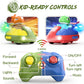 iPlay, iLearn Kids Dinosaur Remote Control Car Toys Set, Dino RC Race Vehicles Playset, Electronic Bump Pop Game, Cool Indoor Ou