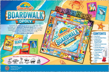 Beach Life Boardwalk Opoly